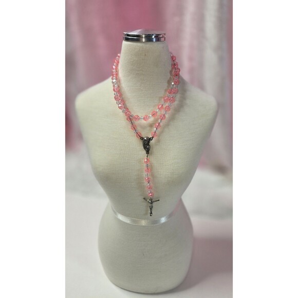 Jewelry Lot Cross Religious Crystal Theme Clean Curated Bundle Free Gift - Picture 3 of 16